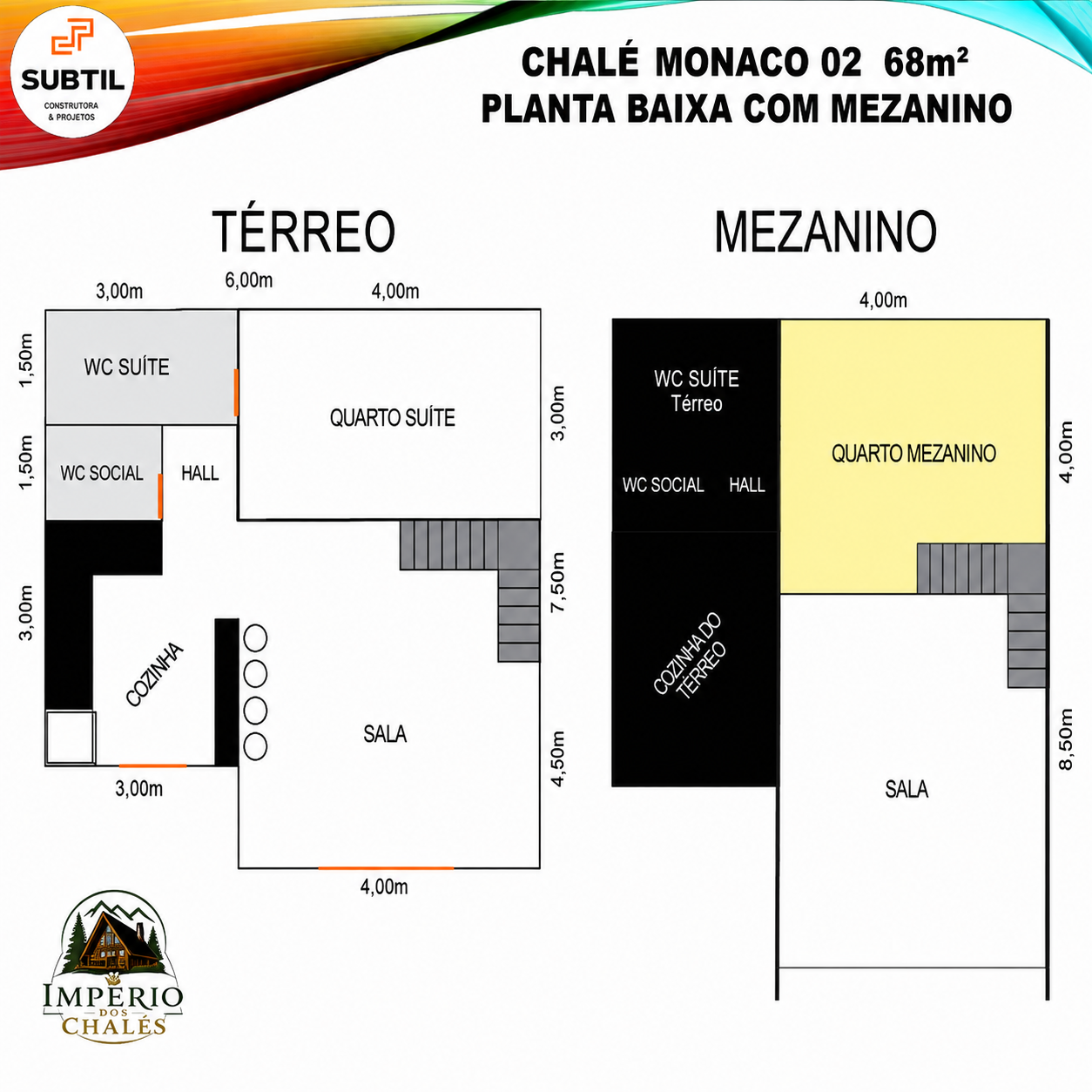 Planta baixa Chalé Monaco 02